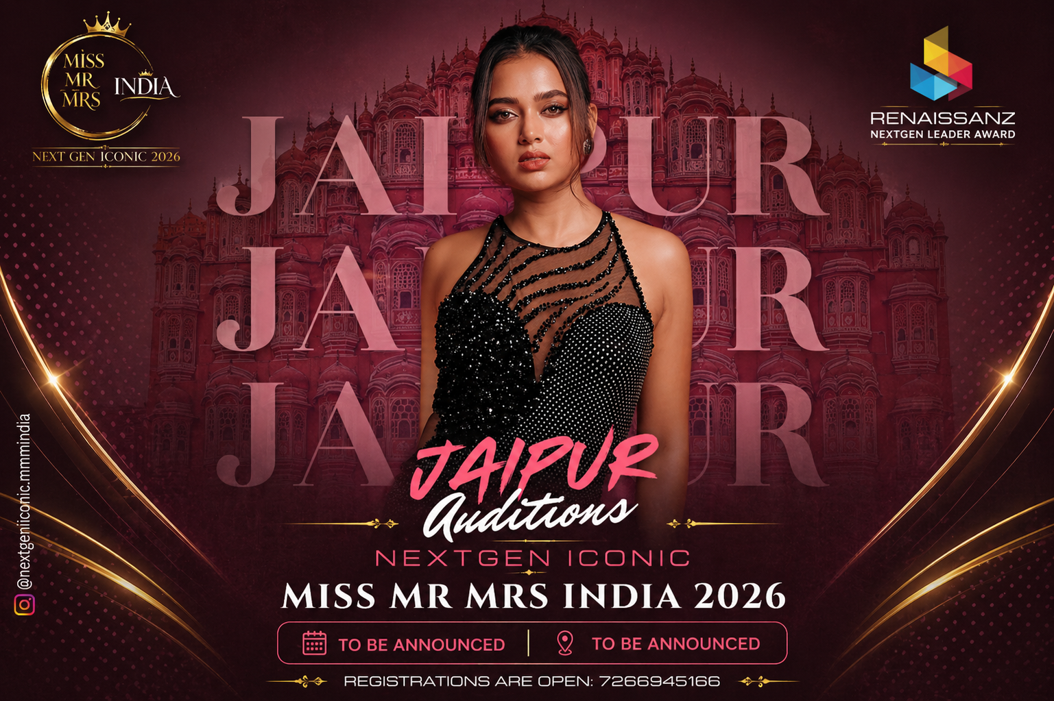 Jaipur Auditions - Miss Mr Mrs India 2026